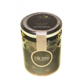 Seasoned black olives